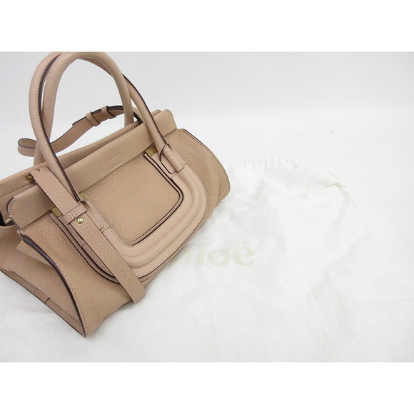 Chloe bag Crossbody beige leather - Picture 11 of 11